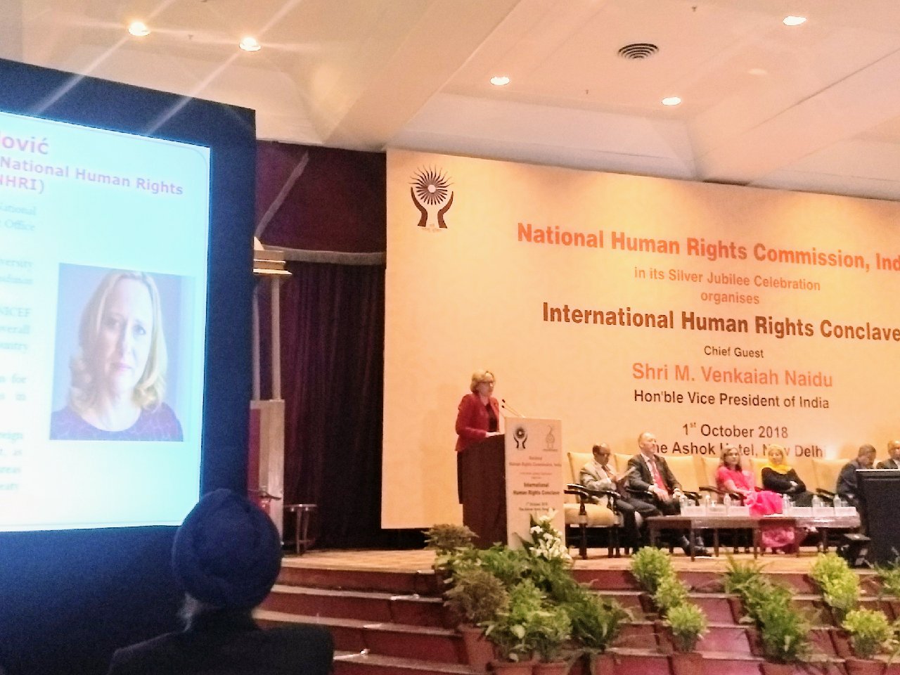 Pravobraniteljica na Konklavi ljudskih prava u New Delhiju