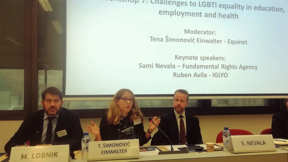 Konferencija o suzbijanju diskriminacije LGBTI osoba u Bruxellesu
