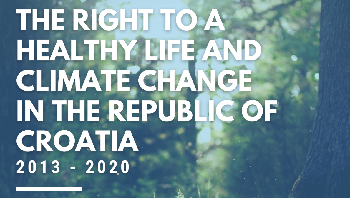 Our Report on the Right to a Healthy Life Is Now Available in English