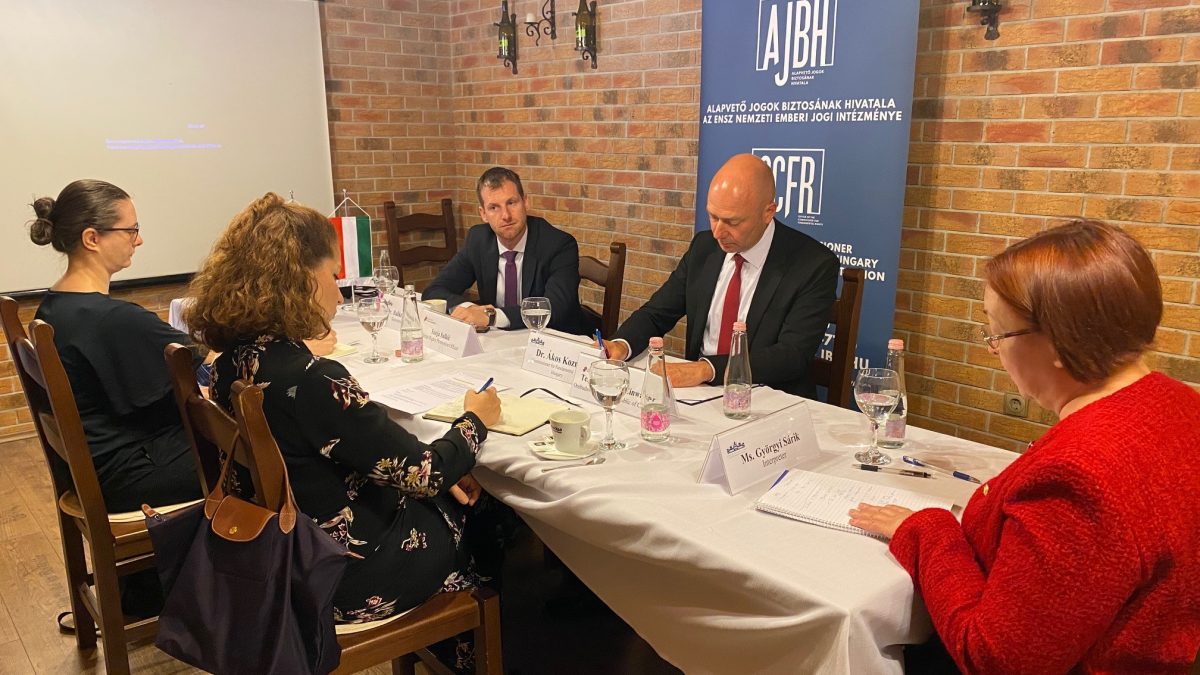 Ombudswoman Šimonović Einwalter Meets With Hungarian Commissioner for Human Rights